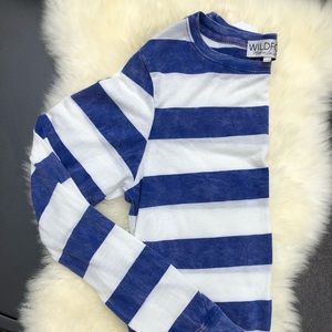Wildfox Nautical Striped top